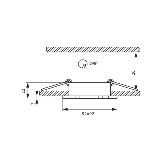 DOWNLIGHT ΑΠΟ ΕΞΩΘΗΜΕΝΟ ΑΛΟΥΜΙΝΙΟ STYLE SL621 ∙ ΜΑΥΡΟ DOWNLIGHT ΑΠΟ ΕΞΩΘΗΜΕΝΟ ΑΛΟΥΜΙΝΙΟ STYLE SL621 ∙ ΜΑΥΡΟ