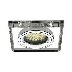 ΔΙΑΚΟΣΜΗΤΙΚΟ ΓΥΑΛΙ ΚΑΙ ΑΛΟΥΜΙΝΙΟ DOWNLIGHT GRACE SL401 ∙ ΑΣΗΜΙ