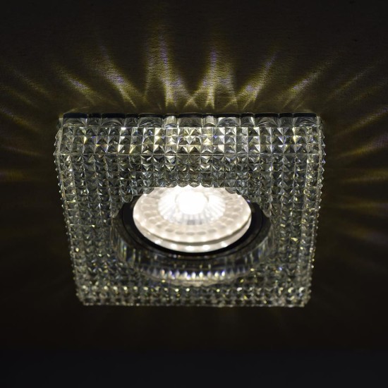 ΚΡΥΣΤΑΛΛΙΝΟ ΔΙΑΚΟΣΜΗΤΙΚΟ DOWNLIGHT MAKAZ LED SL431 ∙ 3W ∙ G5.3 ∙ 12V ∙ 4000K