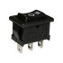 ΔΙΑΚΟΠΤΗΣ ROCKER MINI 3P ON-OFF-ON 6A/250V ΜΑΥΡΟΣ RL3-113 YNX