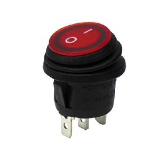 ΔΙΑΚΟΠΤΗΣ ROCKER Φ23 3P ΜΕ ΛΥΧΝΙΑ ON-OFF 10A/250V IP65 ΚΟΚΚΙΝΟΣ WR5110 HN ΔΙΑΚΟΠΤΗΣ ROCKER Φ23 3P ΜΕ ΛΥΧΝΙΑ ON-OFF 10A/250V IP65 ΚΟΚΚΙΝΟΣ WR5110 HN