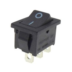 ΔΙΑΚΟΠΤΗΣ ROCKER MINI 3P ON-ON 10A/250V ΜΑΥΡΟΣ MR1120 HNO