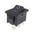 ΔΙΑΚΟΠΤΗΣ ROCKER MINI 3P ON-ON 10A/250V ΜΑΥΡΟΣ MR1120 HNO