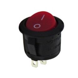 ΔΙΑΚΟΠΤΗΣ ROCKER Φ23 2P ON-OFF 10A/250V ΚΟΚΚΙΝΟΣ MR5110 HNO