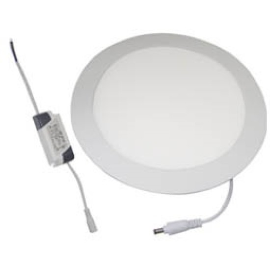ΦΩΤΙΣΤΙΚΟ LED DOWNLIGHT ΧΩΝΕΥΤΟ ΣΤΡΟΓΓΥΛΟ Φ225 18W 1286LM 6000K HNS