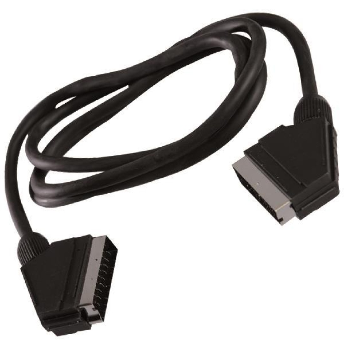Cavetto SCART 21 Poli Da 1,5m – Collega TV, Decoder, Satellite O Videocamera, Nero, Resistente - 4