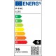Αδιάβροχο φωτιστικό LED SMD 36W 1200mm Ψυχρό λευκό 6000K Λευκό σώμα