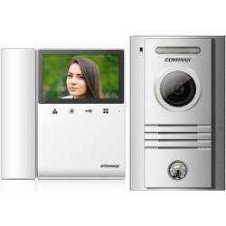 Σετ θυροτηλεόρασης COMMAX DRC-40K CDV-43K2 4 καλωδίων με δυνατότητα προσθήκης δεύτερης εισόδου