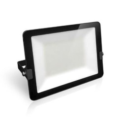 ΠΡΟΒΟΛΕΑΣ LED SUPER SLIM DOB 50W ΜΑΥΡΟΣ IP65 6500K FOS_ME