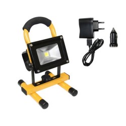 ΠΡΟΒΟΛΕΑΣ LED 10W COB ΕΠΑΝΑΦΟΡΤΙΖΟΜΕΝΟΣ IP65 4000K